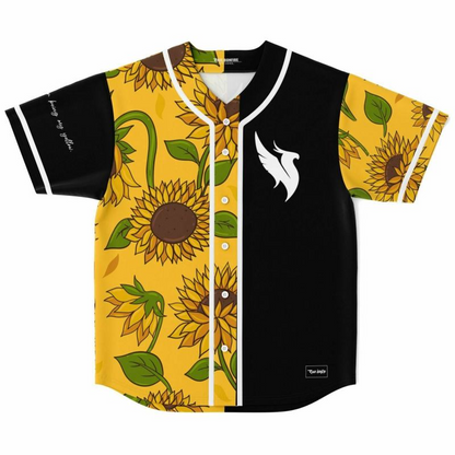 Illenium Sunflowers Baseball Jersey, EDM Festival Family Gift, Unisex Breathable Men's Jersey, 420 Lover  – image 3