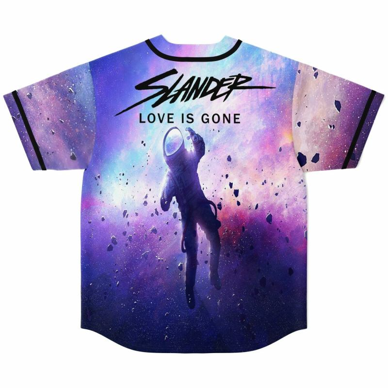 Slander Love is Gone Baseball Jersey, EDM Festival Family Gift, Unisex Breathable Men's Jersey, 420 Lover – image 3