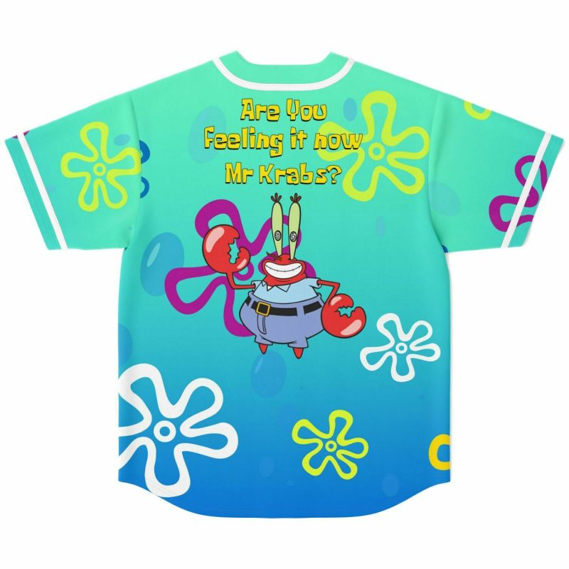SpongeBob SquarePants Baseball Jersey, EDM Festival Family Gift, Unisex Breathable Men's Jersey, 420 Love – image 3