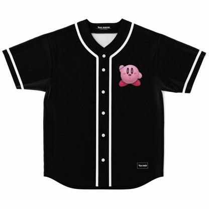 Black Kirby Baseball Jersey, EDM Festival Family Gift, Unisex Breathable Men's Jersey, 420 Lover Graphic  – image 2