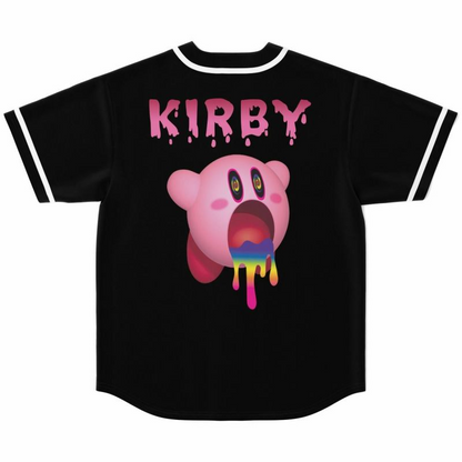 Black Kirby Baseball Jersey, EDM Festival Family Gift, Unisex Breathable Men's Jersey, 420 Lover Graphic  – image 3