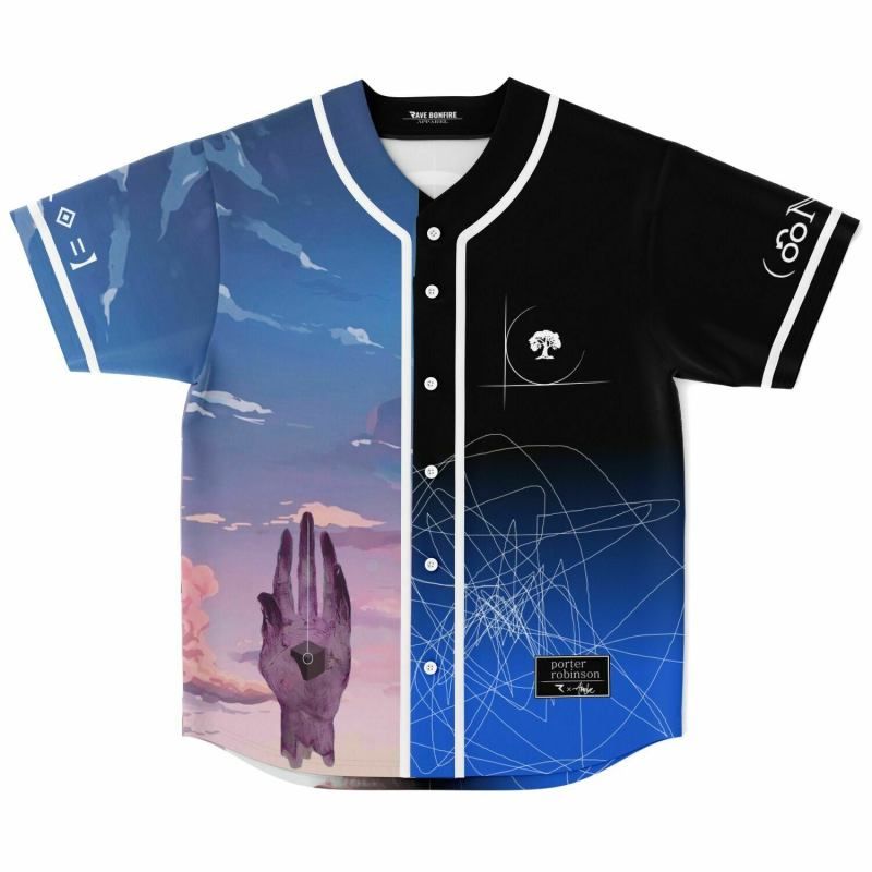 Robinson x Madeon "Shelter" Baseball Jersey, EDM Festival Family Gift, Unisex Breathable Men's Jersey, 42 – image 2