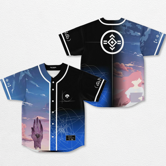 Robinson x Madeon "Shelter" Baseball Jersey, EDM Festival Family Gift, Unisex Breathable Men's Jersey, 42 – image 1