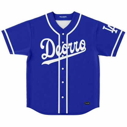 Blue Deorro Panda Baseball Jersey, EDM Festival Family Gift, Unisex Breathable Men's Jersey, 420 Lover Gr – image 2