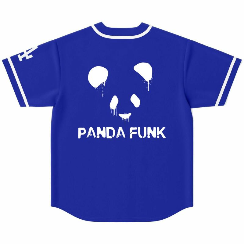 Blue Deorro Panda Baseball Jersey, EDM Festival Family Gift, Unisex Breathable Men's Jersey, 420 Lover Gr – image 3