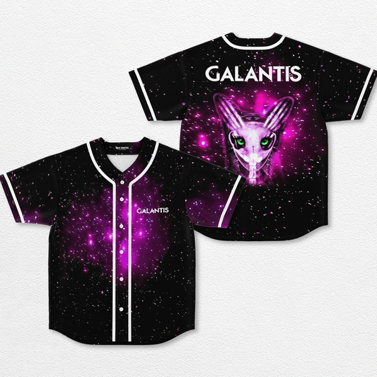 Galantis Baseball Jersey, EDM Festival Family Gift, Unisex Breathable Men's Jersey, 420 Lover Graphic Shi – image 1