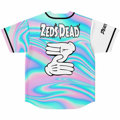 Deadbeats ZD Baseball Jersey EDM Festival Family Gift, Unisex Breathable Men's Jersey, 420 Lover Graphic  – image 3