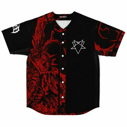 Demon Svdden Death Baseball Jersey EDM Festival Family Gift, Unisex Breathable Men's Jersey, 420 Lover Gr – image 2
