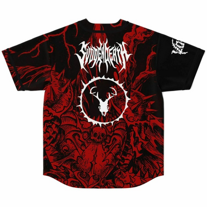 Demon Svdden Death Baseball Jersey EDM Festival Family Gift, Unisex Breathable Men's Jersey, 420 Lover Gr – image 3