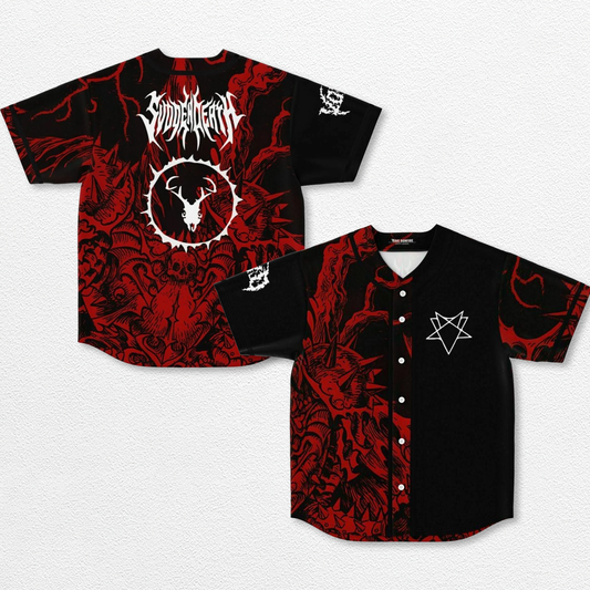 Demon Svdden Death Baseball Jersey EDM Festival Family Gift, Unisex Breathable Men's Jersey, 420 Lover Gr – image 1
