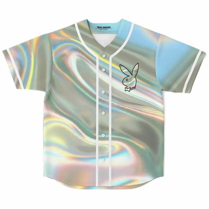 Playboy #98 Baseball Jersey EDM Festival Family Gift, Unisex Breathable Men's Jersey, 420 Lover Graphic S – image 2