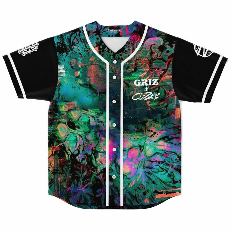 CloZee x Griz Color Of Your Soul Baseball Jersey EDM Festival Family Gift, Unisex Breathable Men's Jersey – image 2