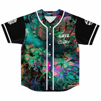 CloZee x Griz Color Of Your Soul Baseball Jersey EDM Festival Family Gift, Unisex Breathable Men's Jersey – image 2