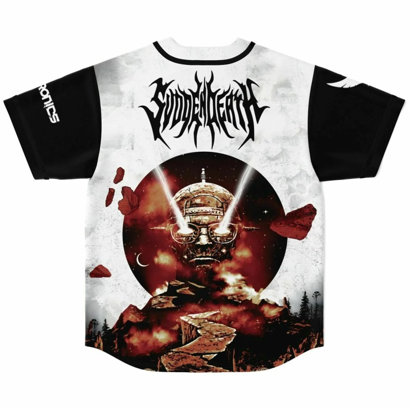 Zomboy x Slander x Subtronics x Svdden Death Baseball Jersey EDM Festival Family Gift, Unisex Breathable  – image 3
