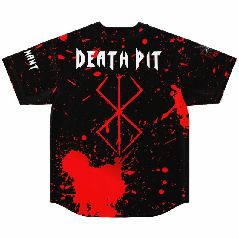 Marauda Death Pit Baseball Jersey EDM Festival Family Gift, Unisex Breathable Men's Jersey, 420 Lover Gra – image 2