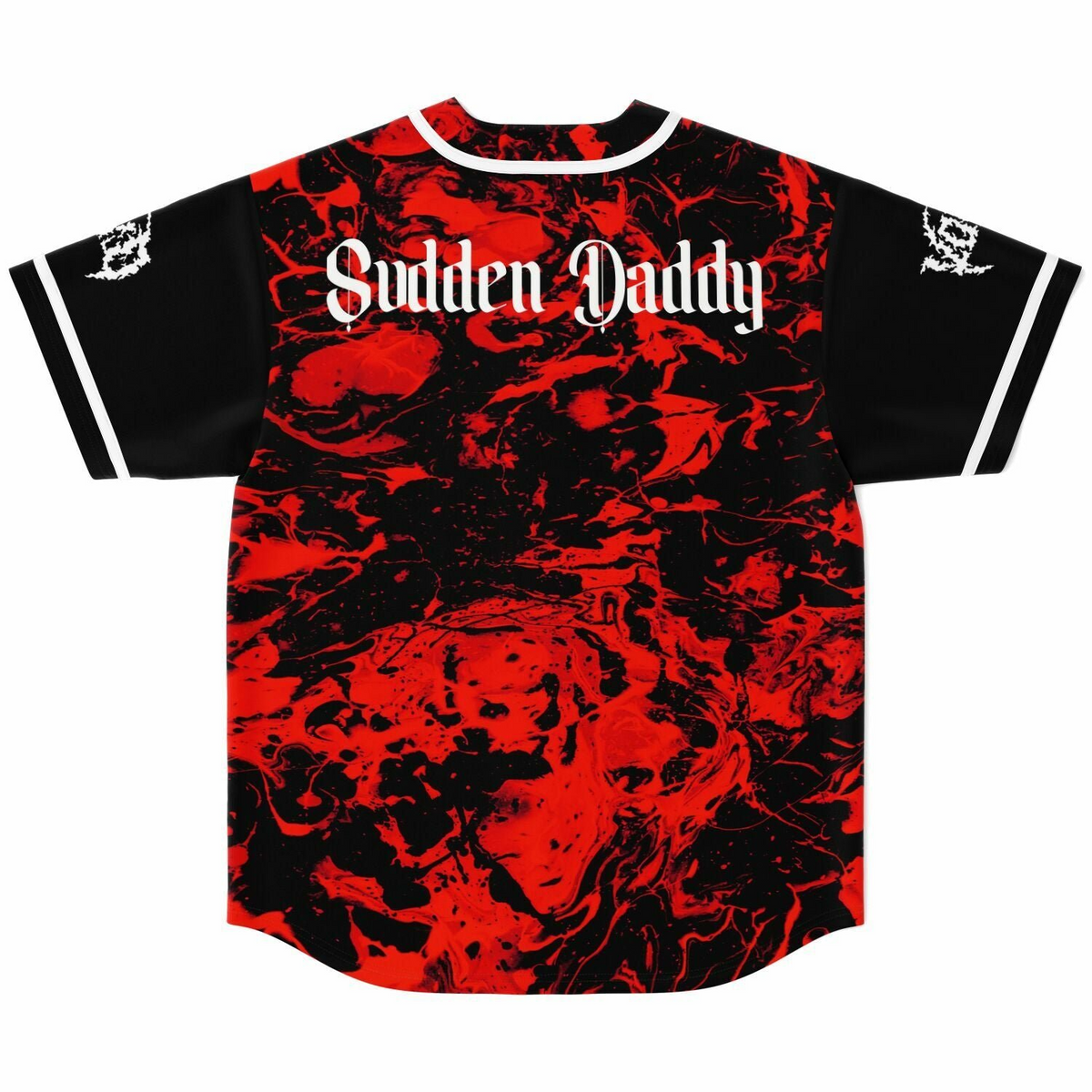 Svdden Death Sudden Daddy Baseball Jersey EDM Music Shirt, EDM Festival Family Gift, Unisex Breathable Me – image 3