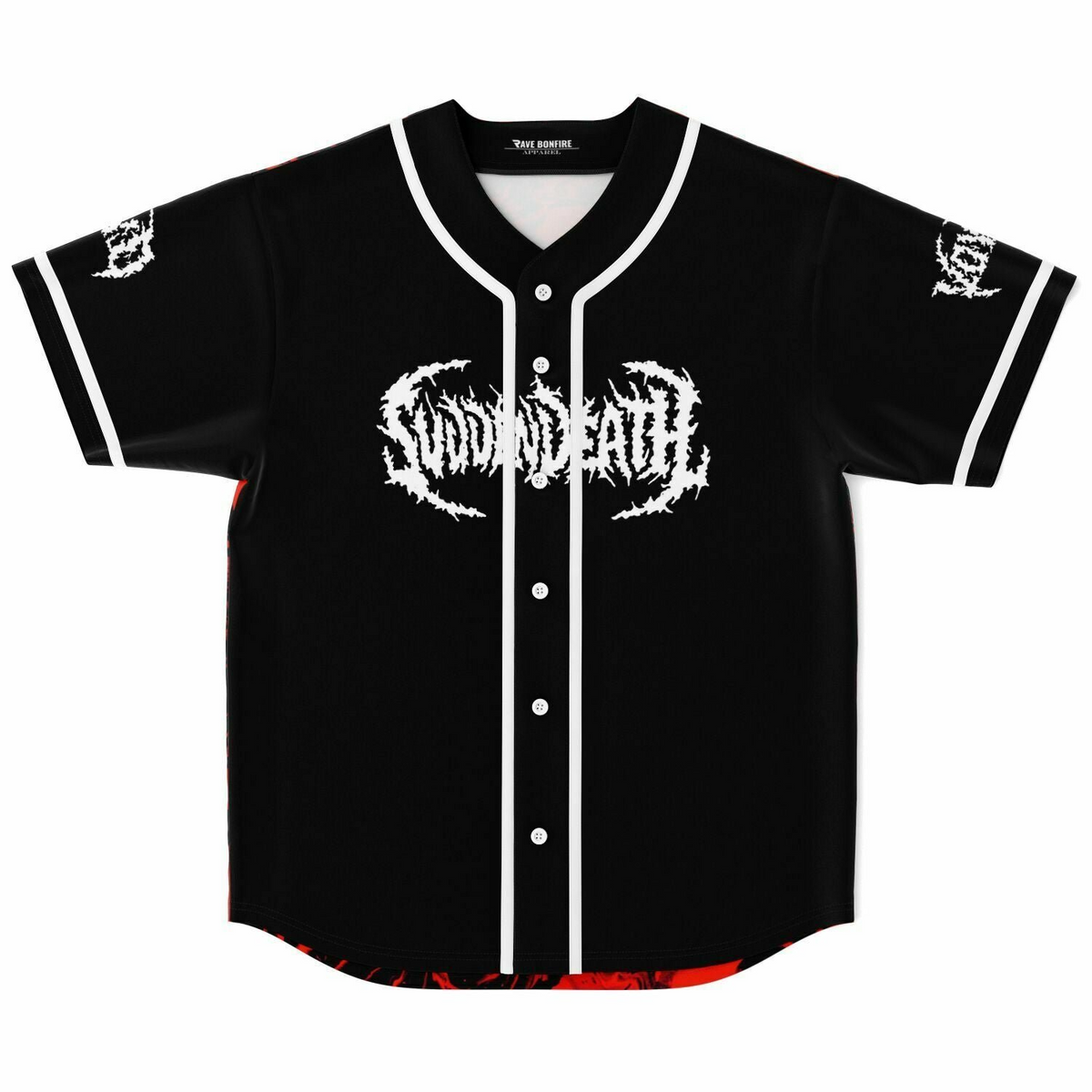 Svdden Death Sudden Daddy Baseball Jersey EDM Music Shirt, EDM Festival Family Gift, Unisex Breathable Me – image 2