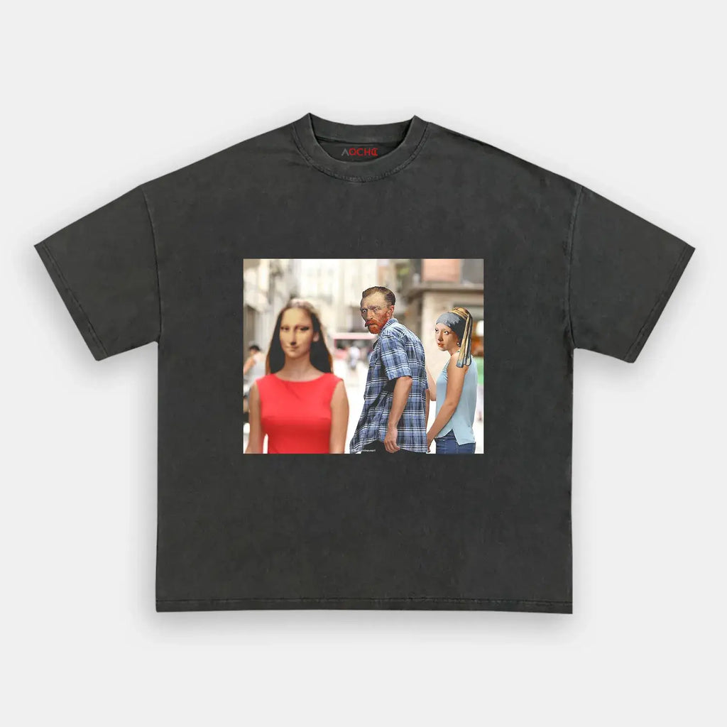 AQCHIC Unisex Graphic Heavyweight Cotton Shirt