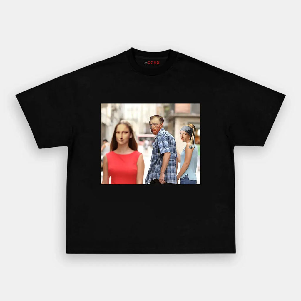 AQCHIC Unisex Graphic Heavyweight Cotton Shirt